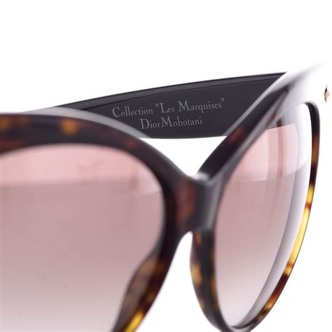 CHRISTIAN DIOR Acrylic Les Marquises Mohotani Sunglasses 